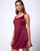 Immagine di Lucille Slip Dress in Borgogna