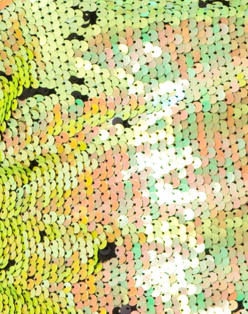 Immagine di Lucky Bodycon Dress in Citrus Black Sequin