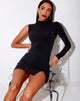 Immagine di Ludmilla Bodycon Dress in Polycrepe Nero