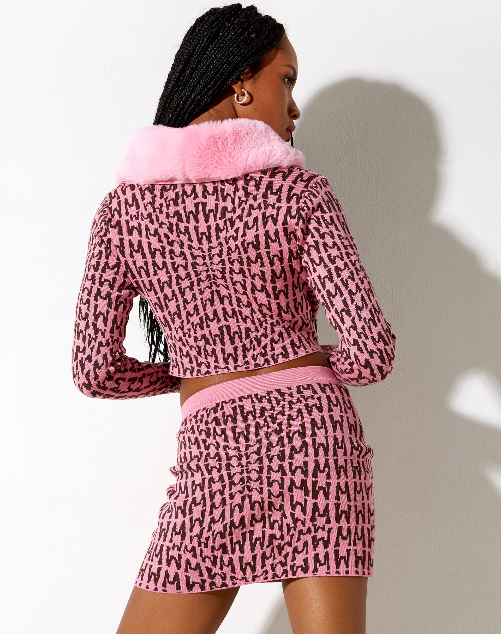 Immagine di Riani Mini Gonna in Wavey M Rosa