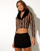 Immagine di Luila Cardi in Wavy Flower Brown