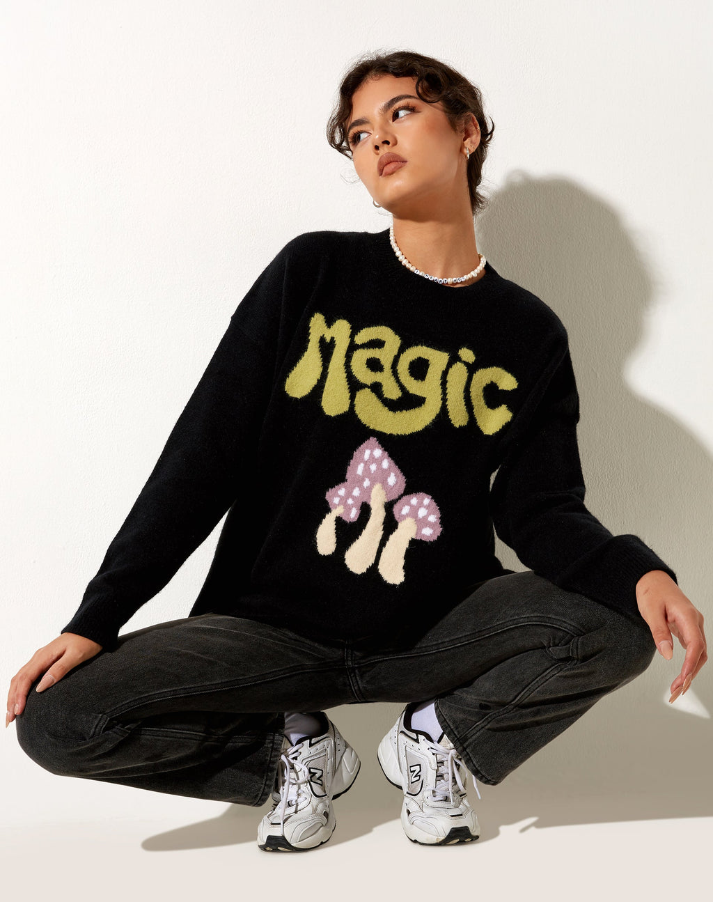 Maglione Lulees in Magic Black