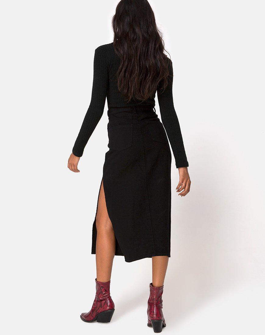 Immagine di Lyra Midi Skirt in nero