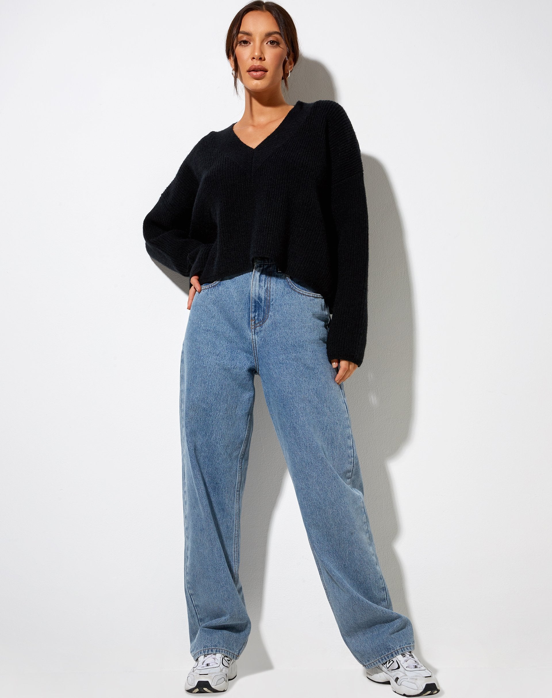 Immagine di Mabel Jumper in maglia nera