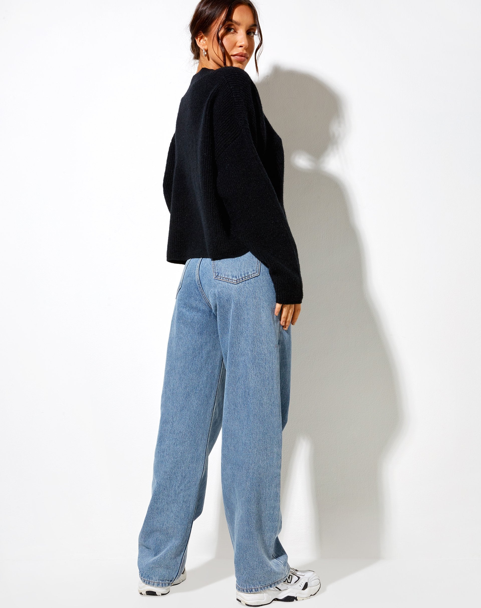 Immagine di Mabel Jumper in maglia nera
