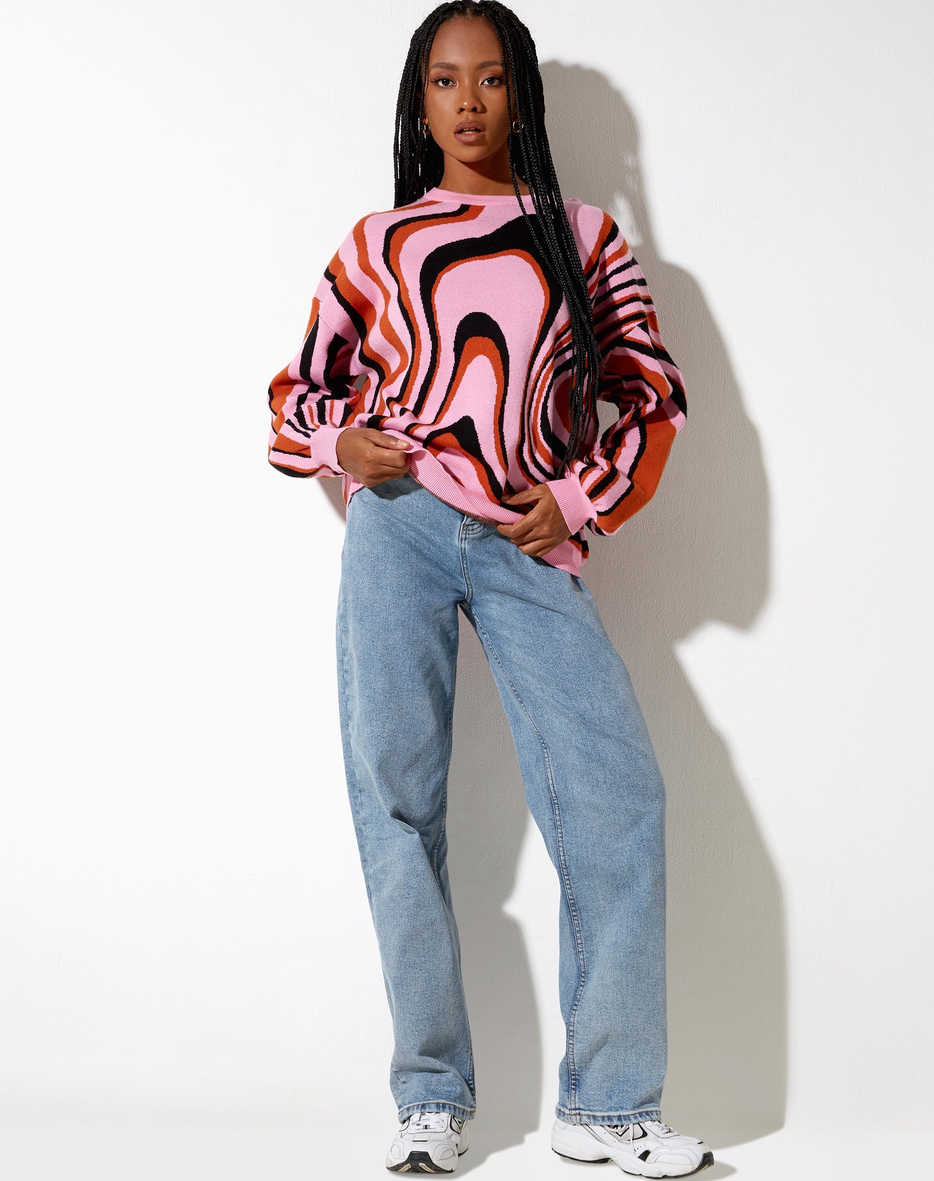 Immagine di Mably Jumper in Mega Ripple Pink