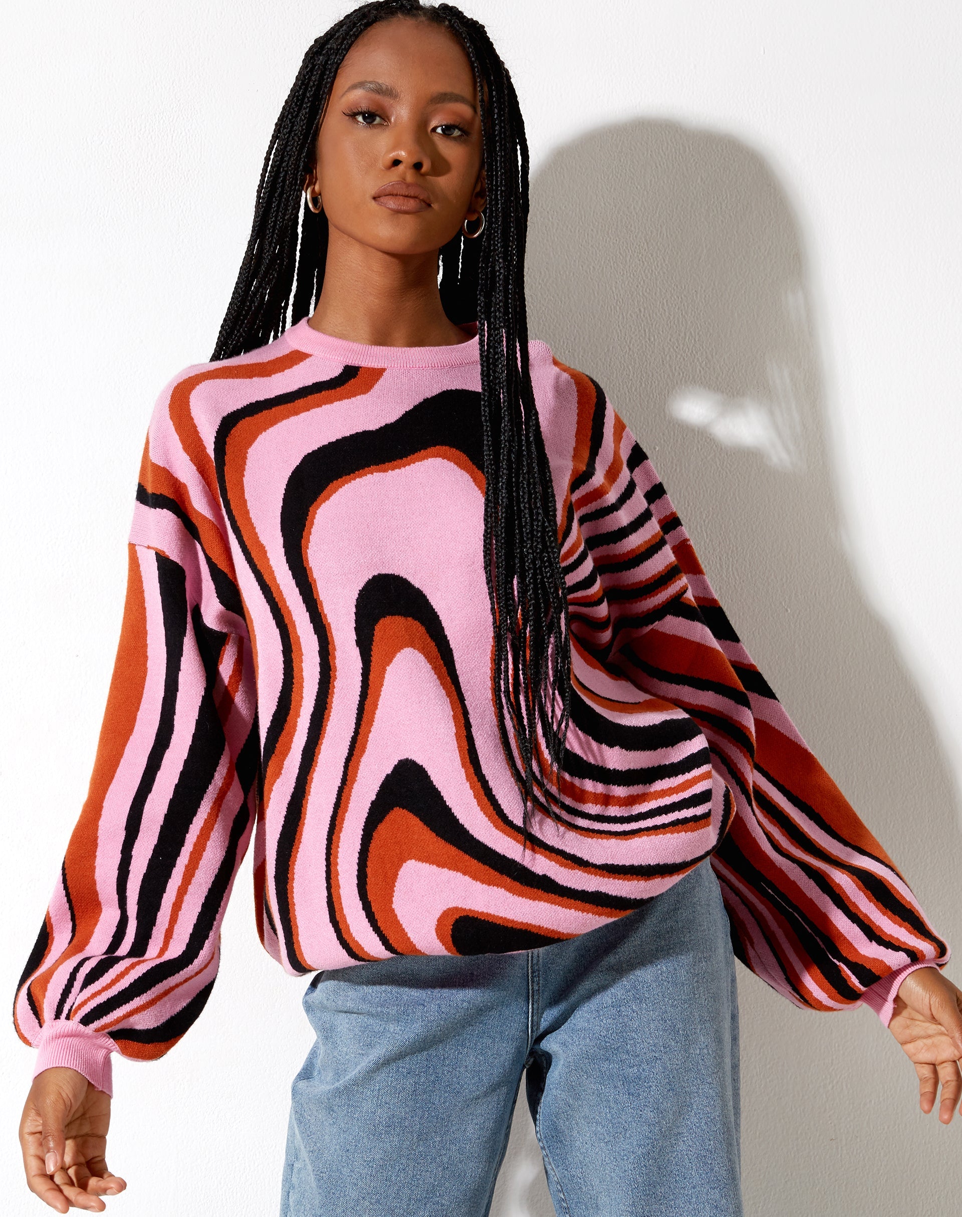 Immagine di Mably Jumper in Mega Ripple Pink