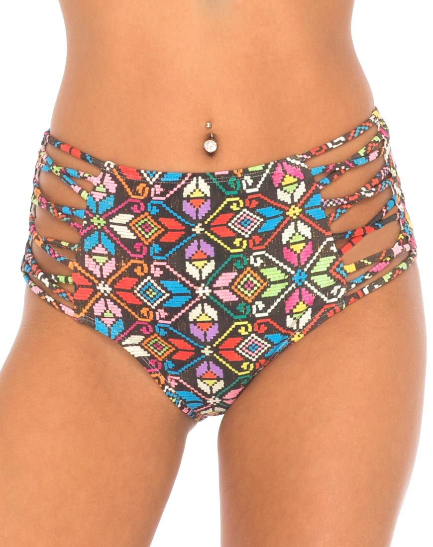 Immagine di Madeira - Bikini a vita alta in La Boheme