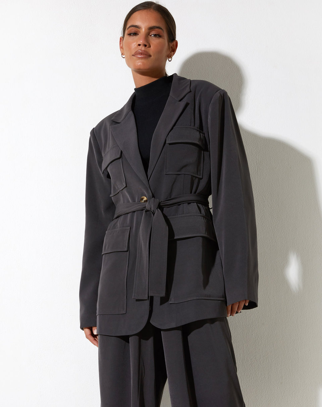 Blazer Magawa in Charcoal sartoriale