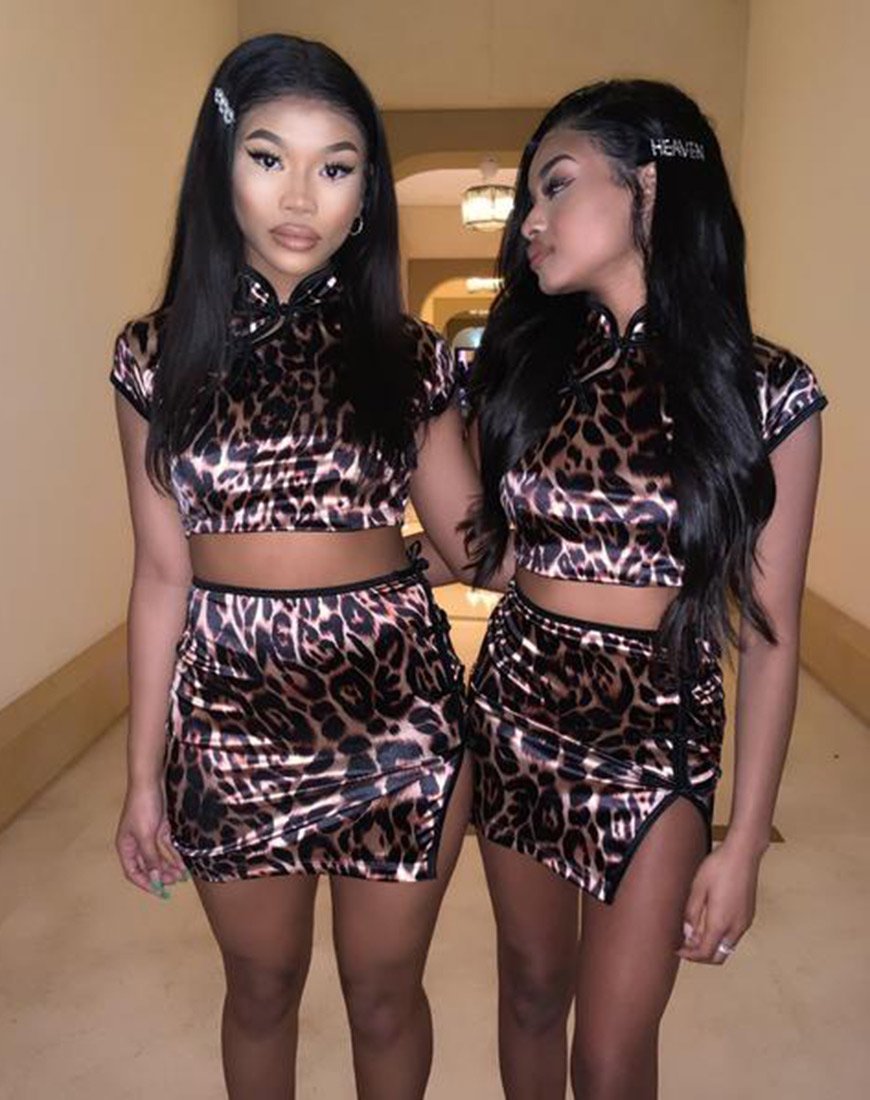 Minigonna Sheni in Magic Leopard