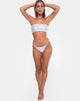 Immagine di Maise Bottom Bikini in Sequin Diamond Shine