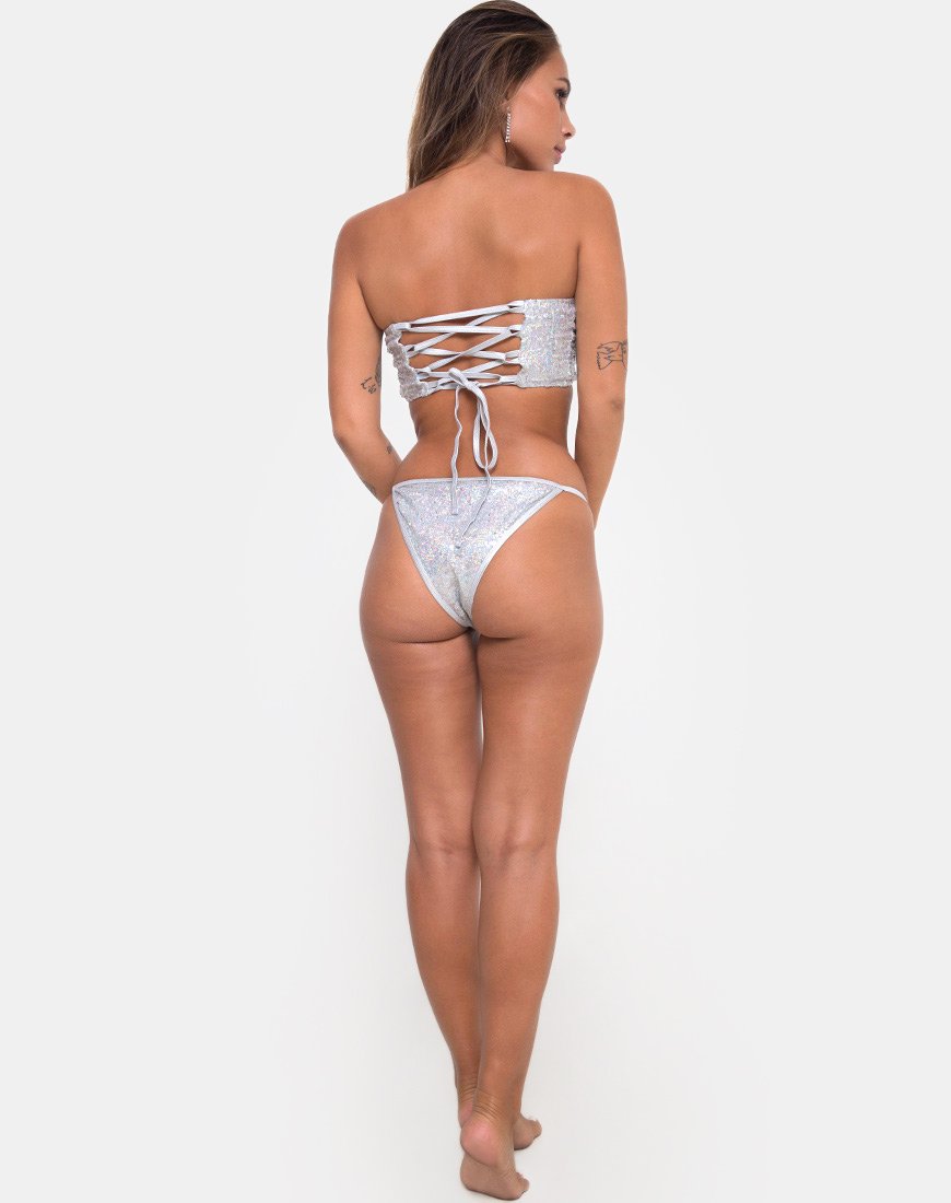 Immagine di Maise Bottom Bikini in Sequin Diamond Shine