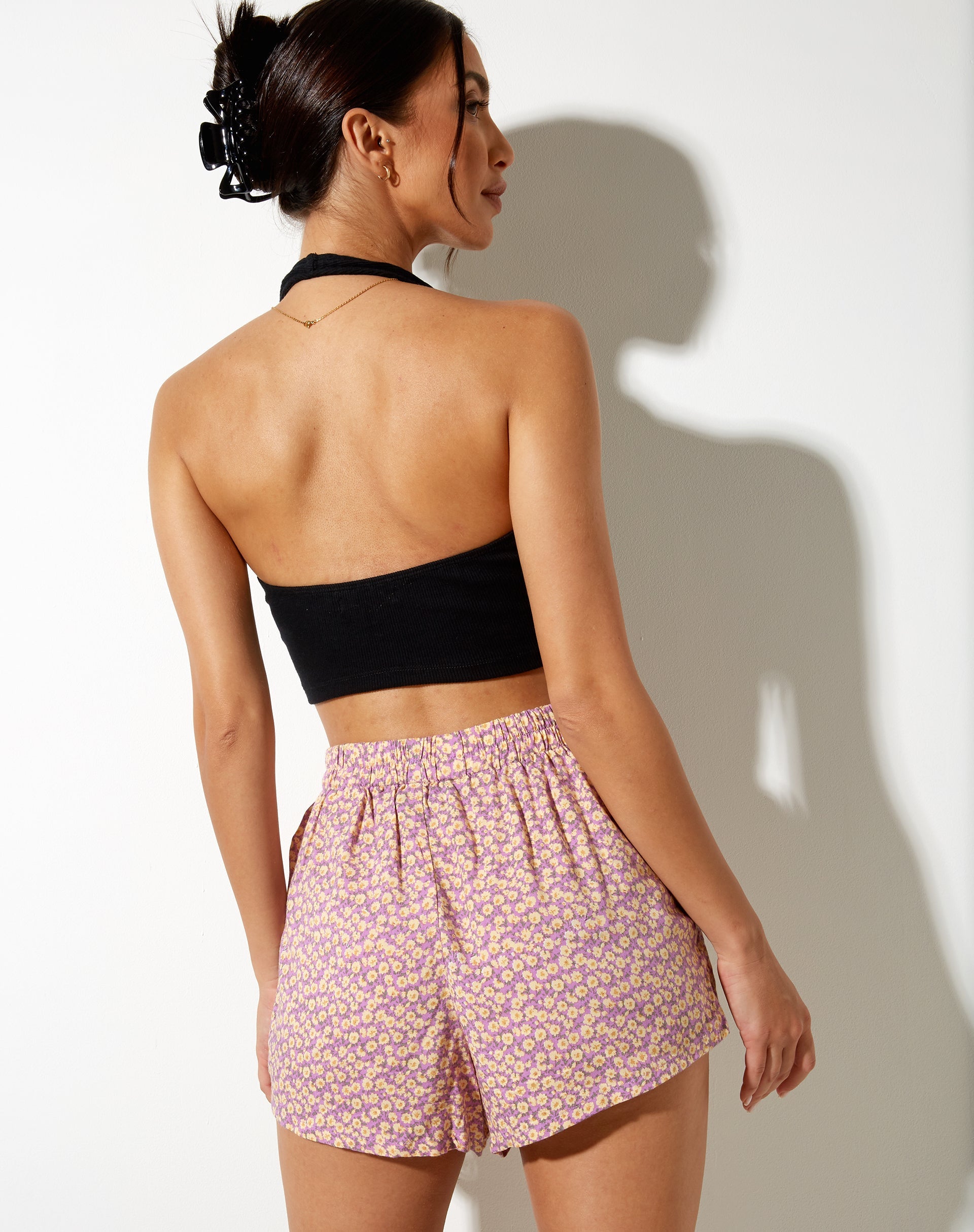 Immagine di Maisy Short in Flower Fun Lilac Lemon