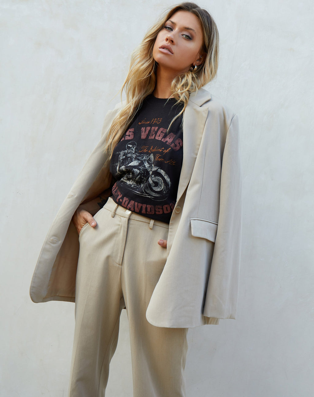 Blazer Maiwa in Tan
