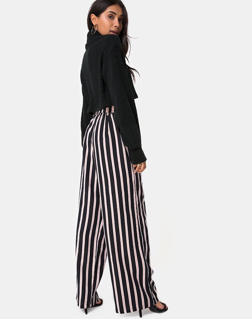 Immagine di Majustie - Pantaloni a righe formali