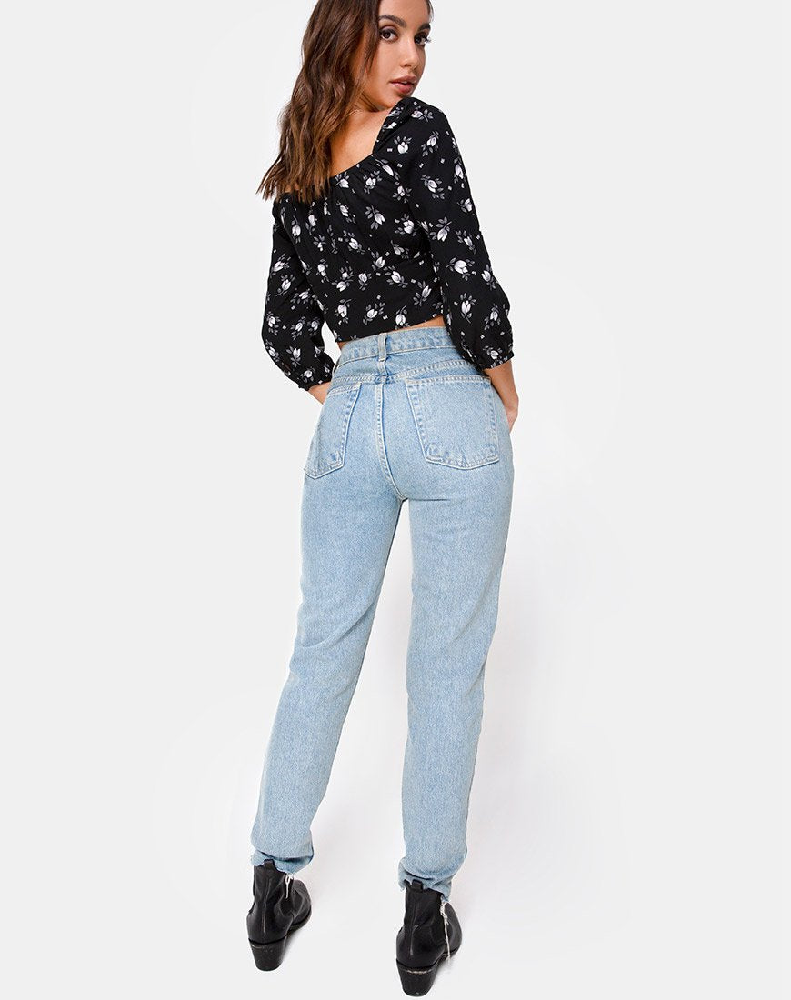 Immagine di Malon Crop Top in Dark Tulip