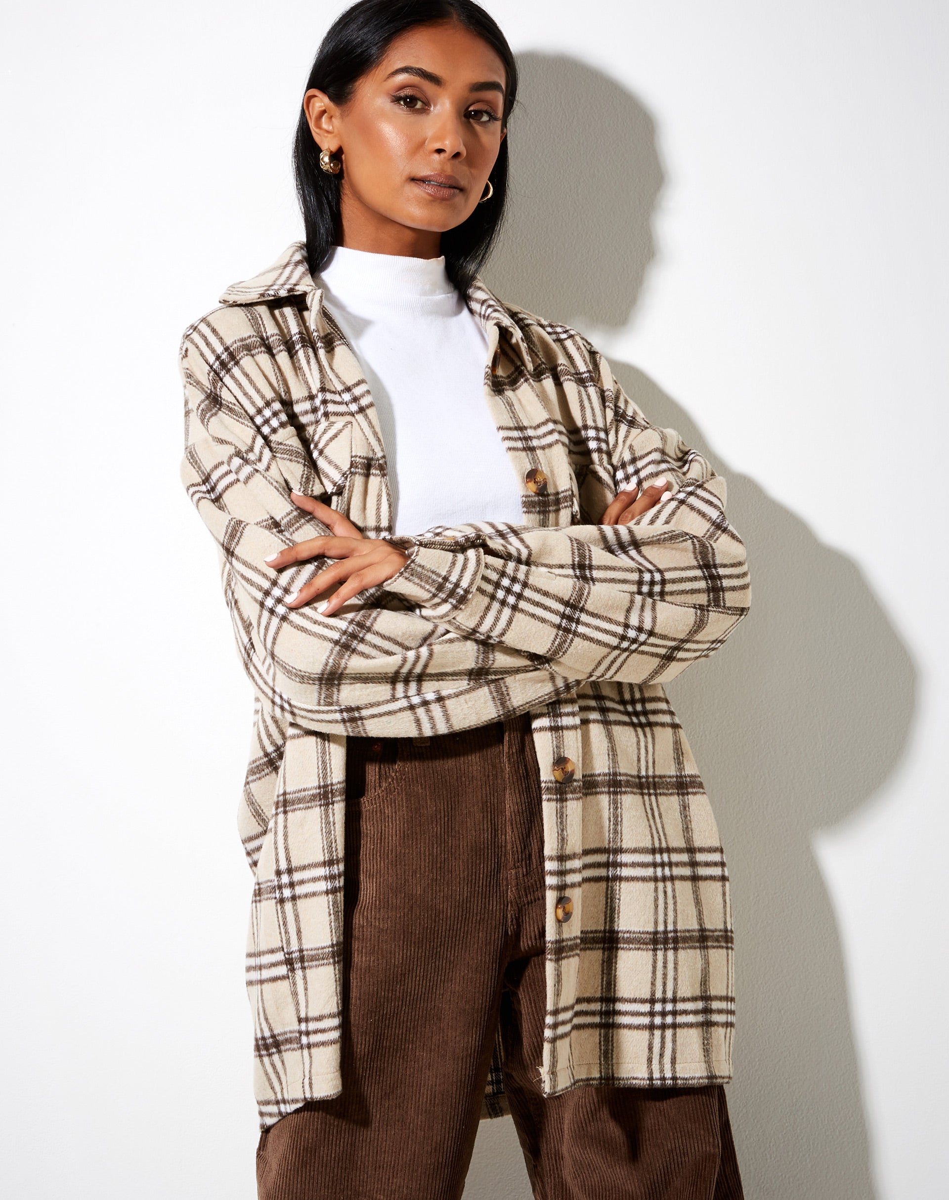 Immagine di Marcella Shirt in Check Light Tan