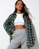 Immagine di Marcel Shirt in Check Green Black