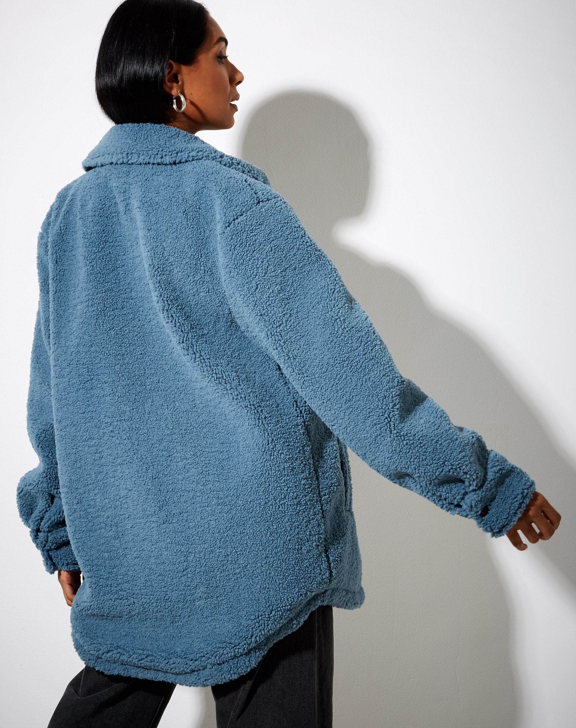 Immagine della camicia Marcella in Borg Slate Blue