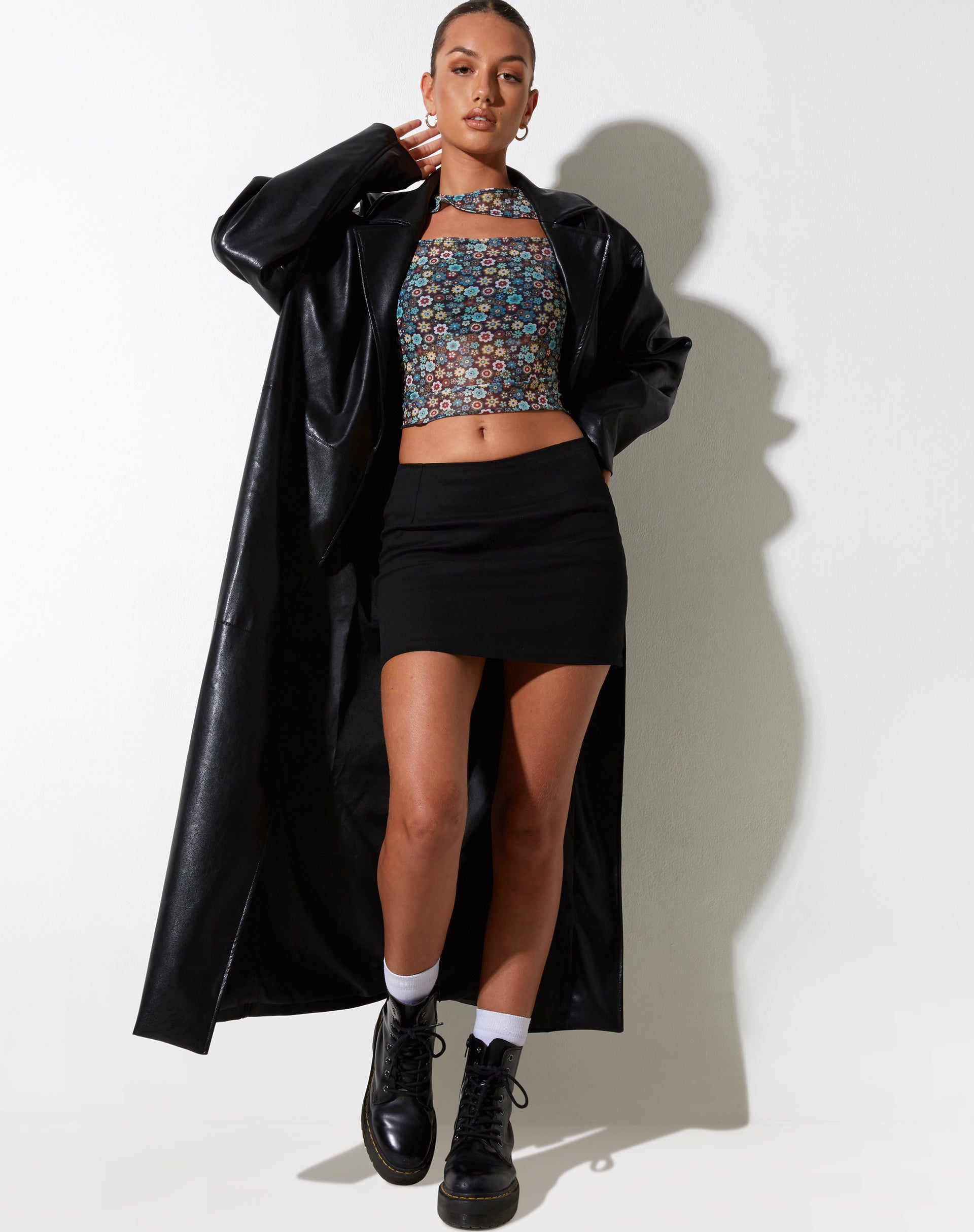 immagine di Mardi Crop Top in Folk Floral