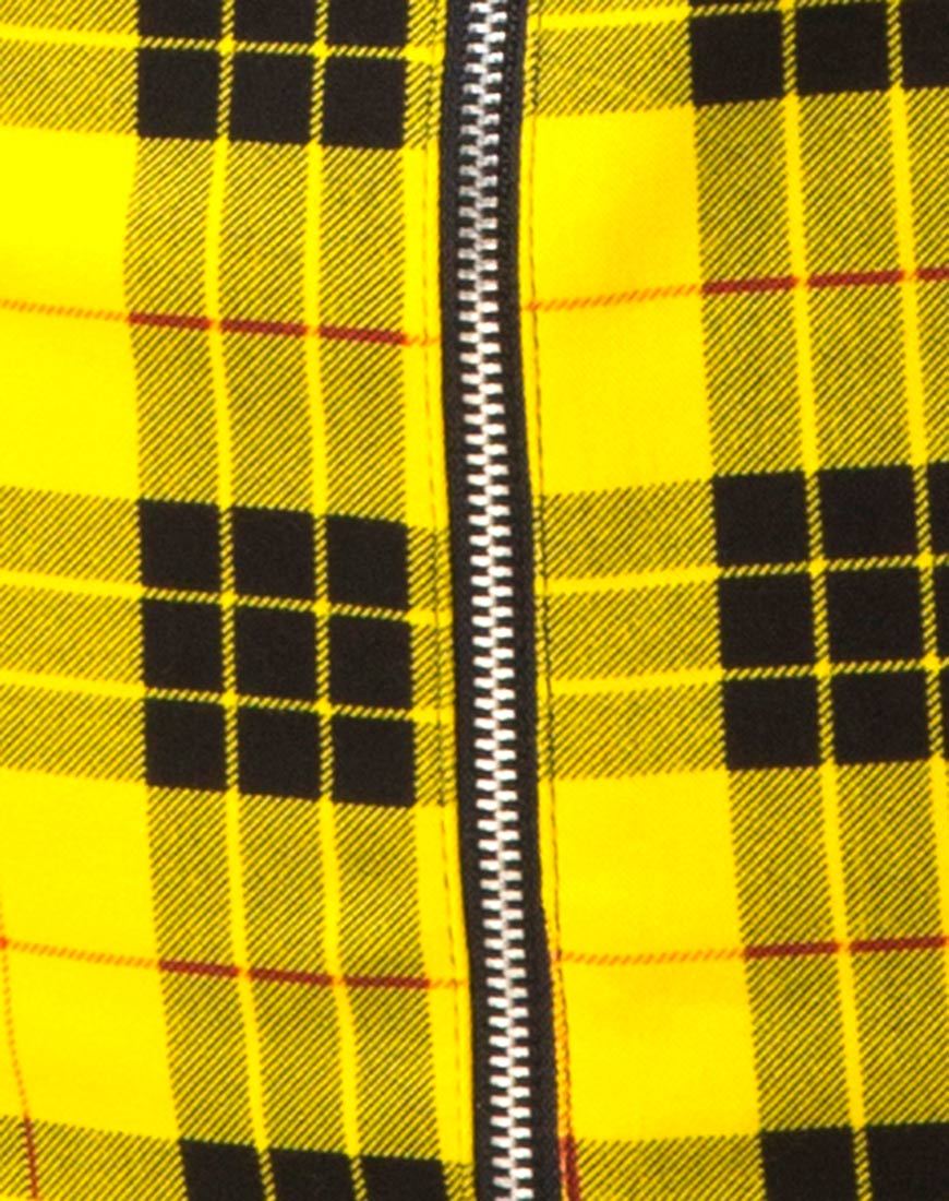 Immagine di Maretha Abito in Plaid Invernale Giallo