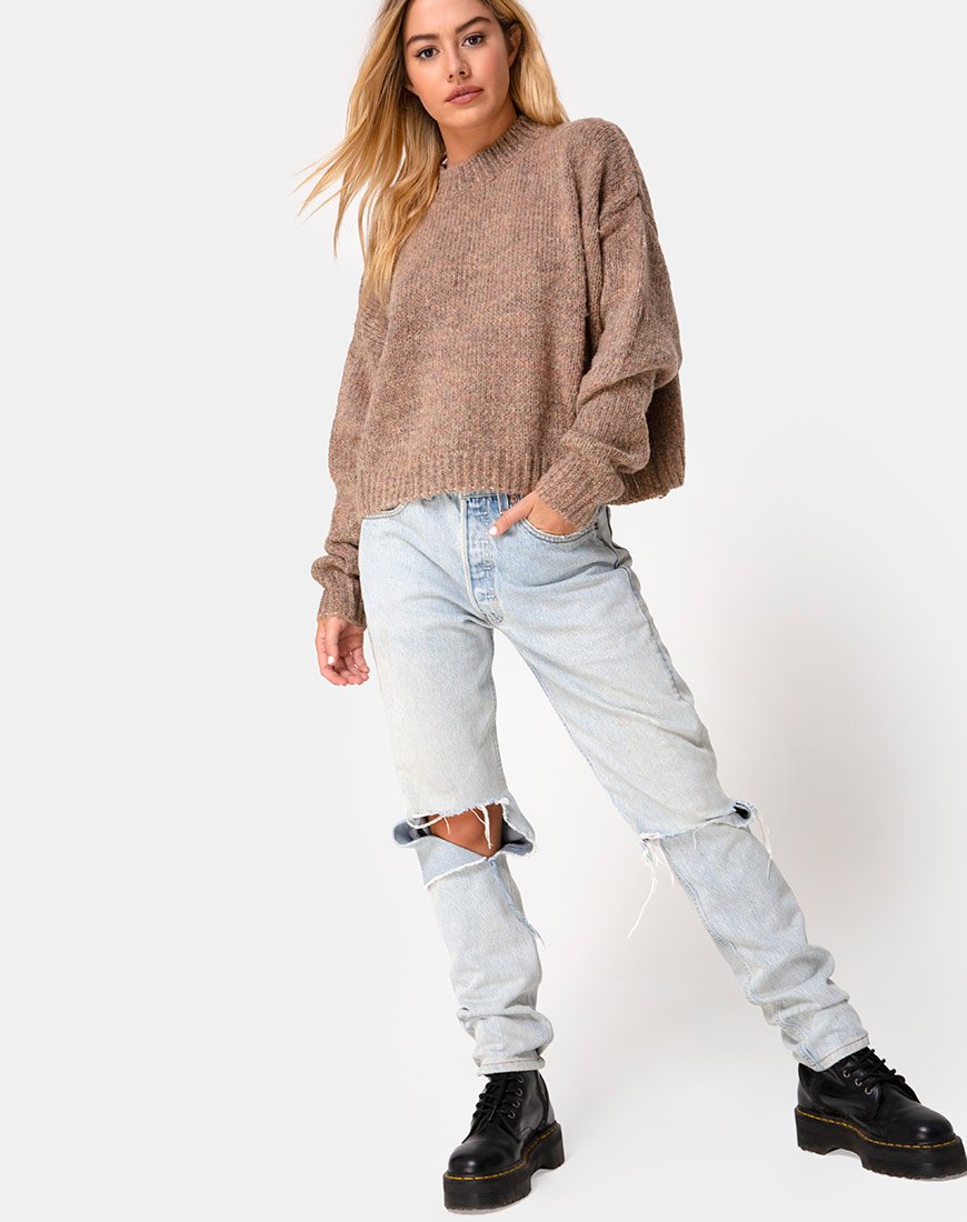 Immagine di Margo Jumper in maglia Tan