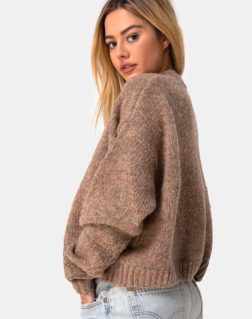 Immagine di Margo Jumper in maglia Tan