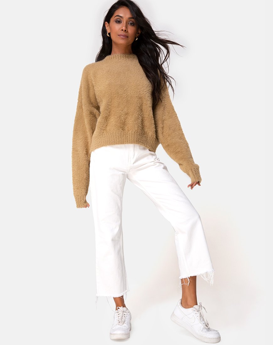 Immagine di Margo Jumper in maglia Taupe