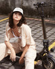 Immagine di Marka Crop Top in Pencil Stripe