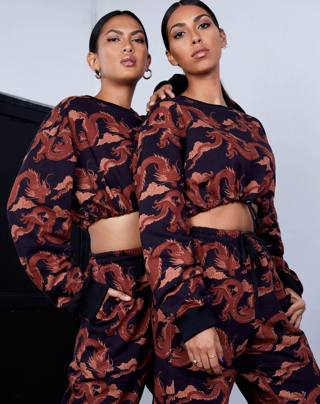 Maglione Markey in arancione tonale Dragon