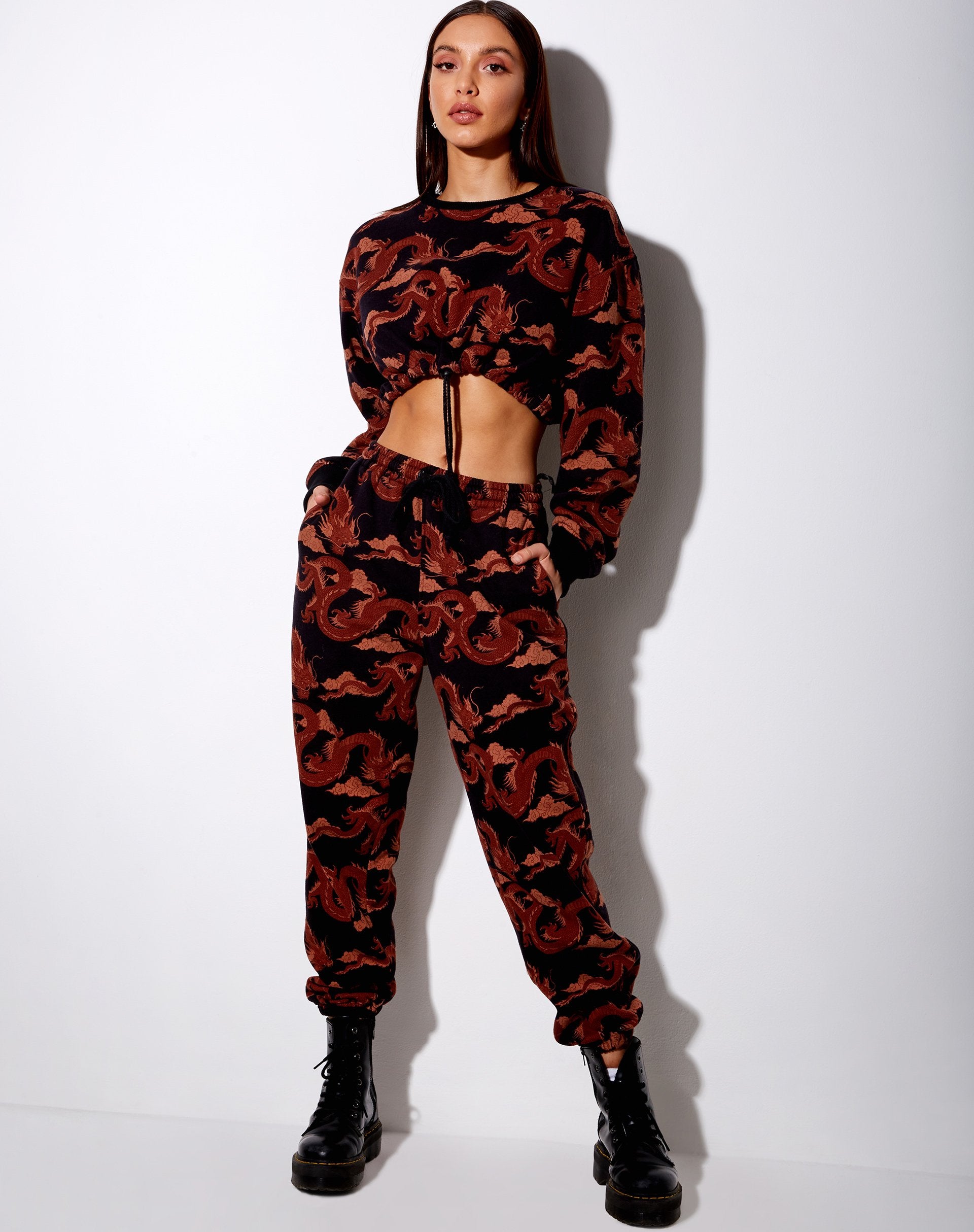 Immagine di Basta Jogger in arancione tonale Dragon