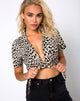 Immagine di Marleigh Crop Top in ghepardo