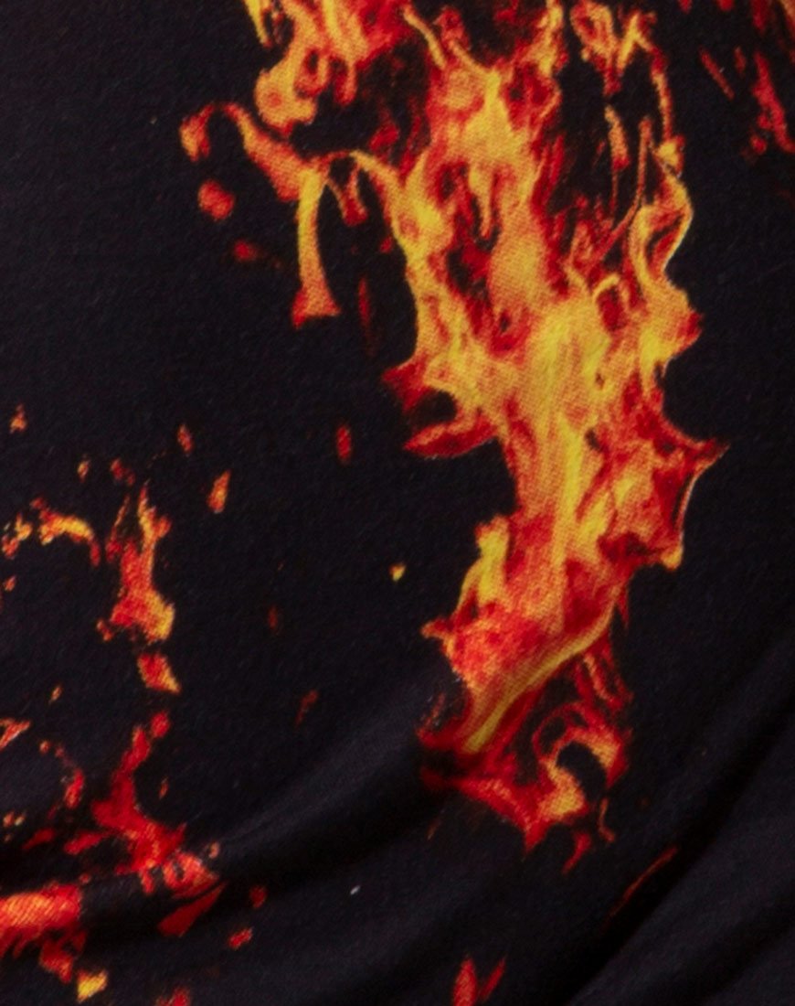 Immagine di Marlin Bodycon Dress in Fire