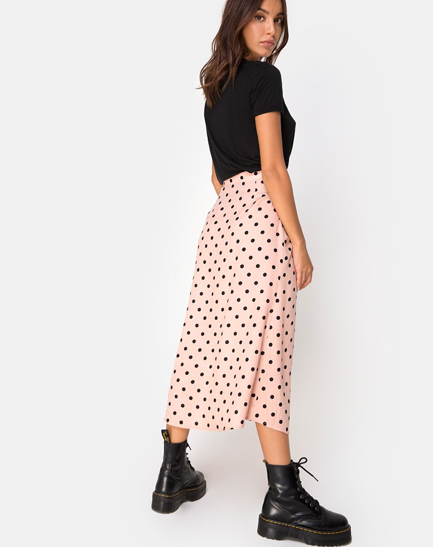 Gonna midi Marni in New Polka Nude