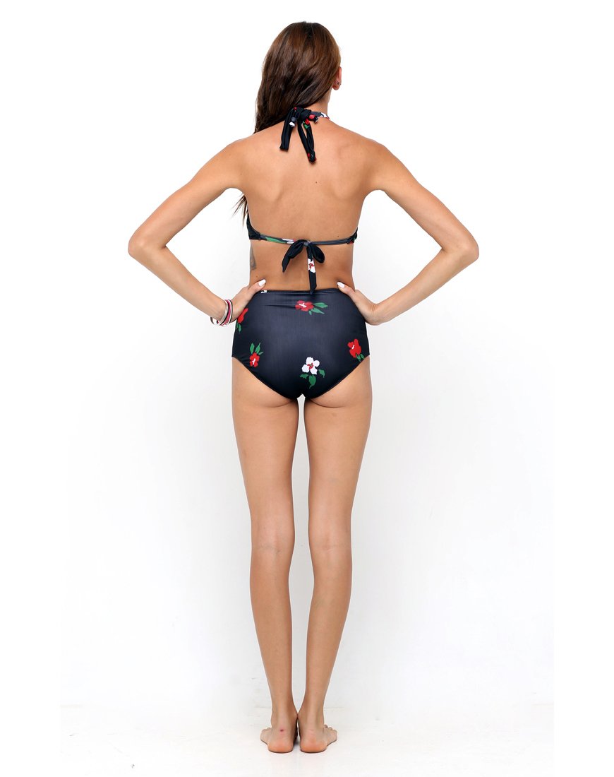 Immagine di Marshmallow Bikini Top in Pansie Flower