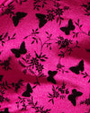 Farfalla in fiore rosa