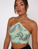 Immagine di Maudy Crop Top in dragone cinese Neo Mint