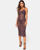 Immagine di Mauna Maxi Dress in Rar Leopard Mesh