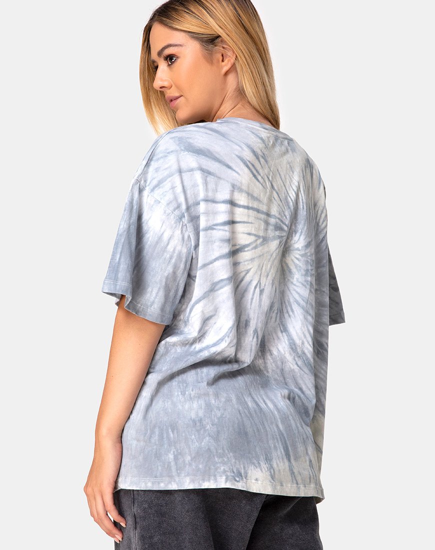 Immagine di Maxi Tee in Grigio Tie Dye
