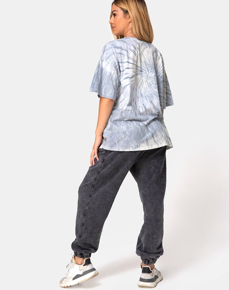 Immagine di Maxi Tee in Grigio Tie Dye