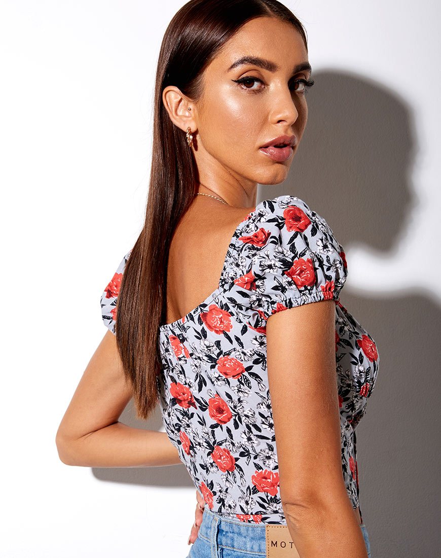 Immagine di Mazu Top in Blooming Rose