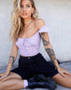 Immagine di Mazu Top in Ditsy Rose Lilac