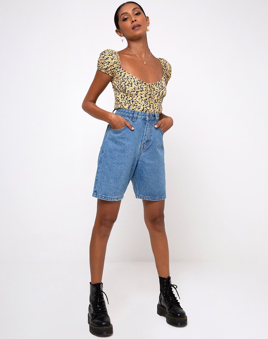 Immagine di Mazu Top in Mini Bloom Yellow
