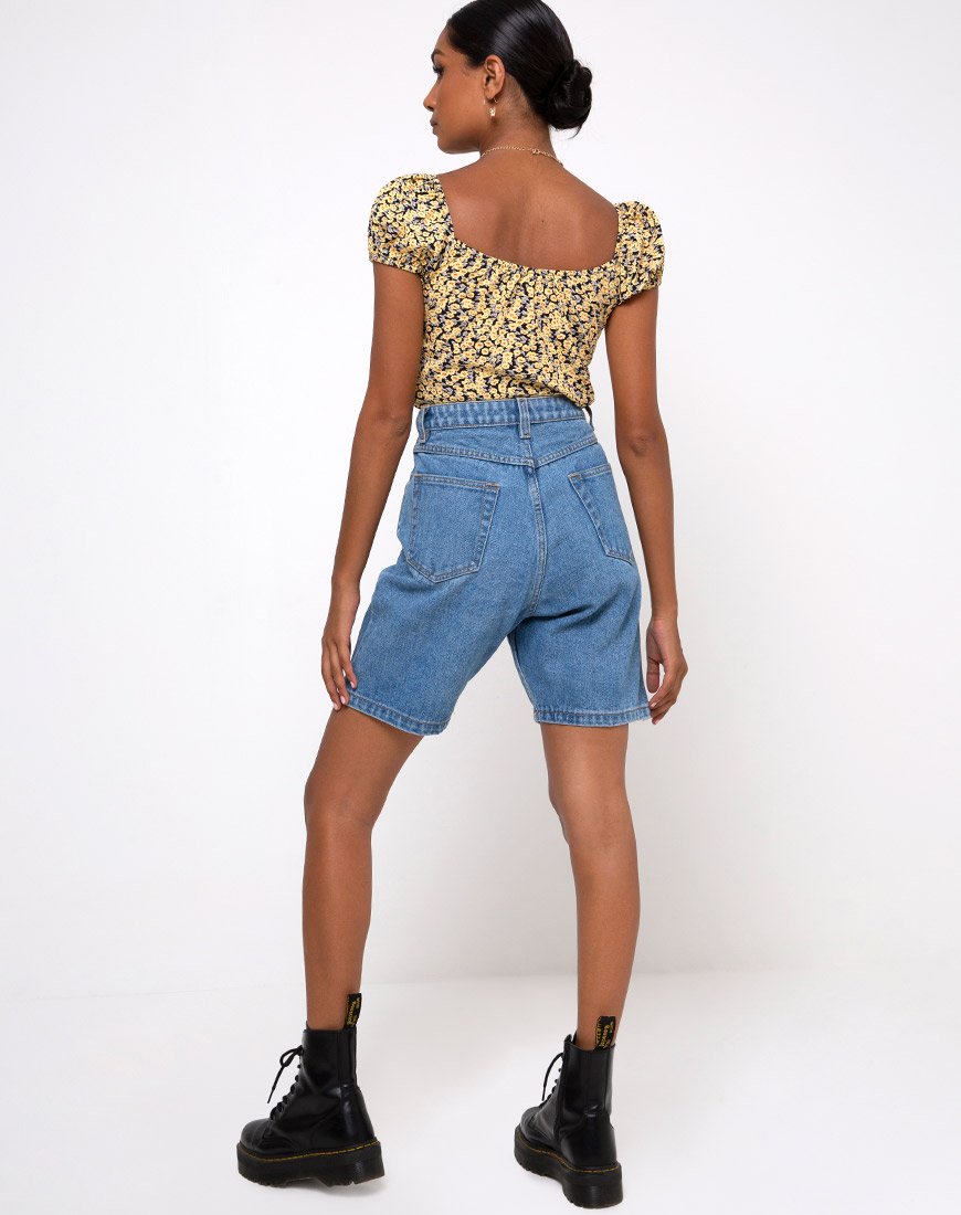 Immagine di Mazu Top in Mini Bloom Yellow