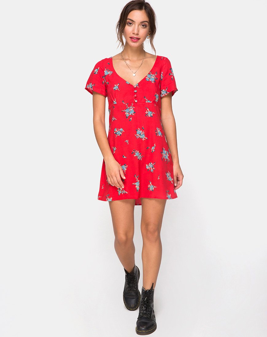Immagine del vestito Meca in Soi Rose Red