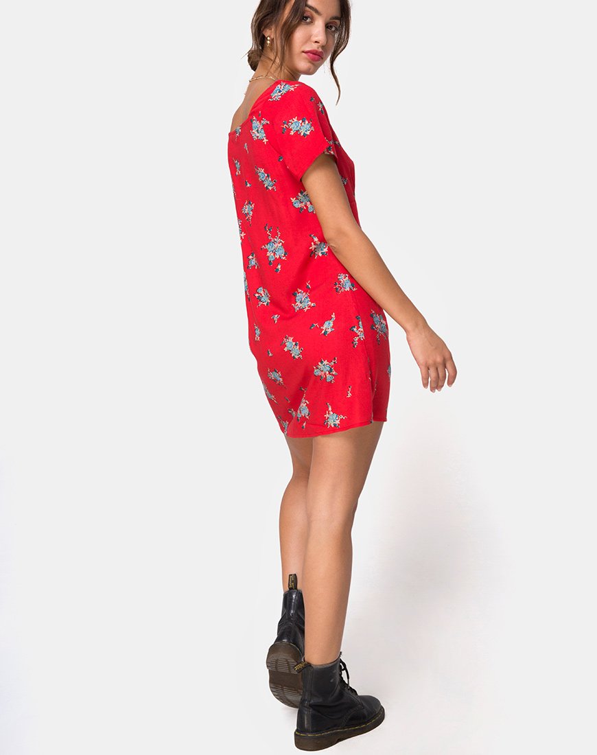 Immagine del vestito Meca in Soi Rose Red