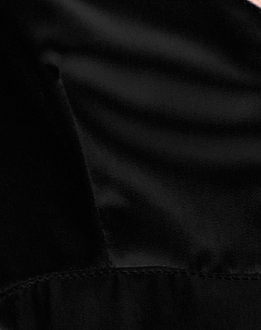Immagine di Medina Slip Dress in Raso Max Zara Nero