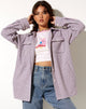 Immagine di Medita Shirt in viola, rosa e nero