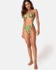 Immagine di Meeka Bikini Bottom in Slime Lime Snake