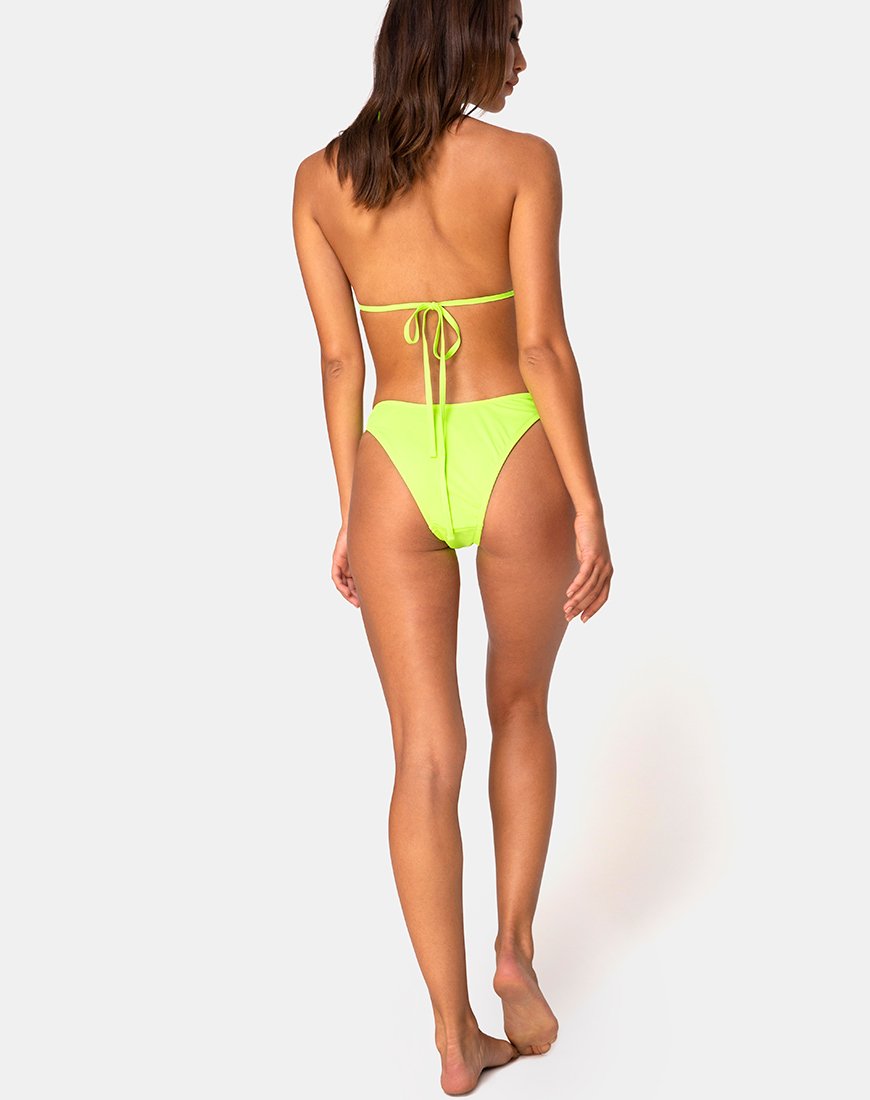 Immagine di Meeka Bikini Top in Neon Lime